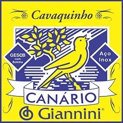 Encordoamento para Cavaquinho Giannini Canário GESCB com Bolinha
