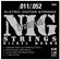 Encordoamento para Guitarra NIG N-61 (.011-.052)