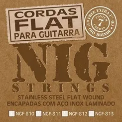 Encordoamento para Guitarra NIG NGF-812 (.012-.046) Semi-Acústica