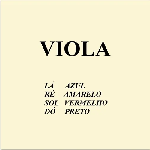 Encordoamento para Viola de Arco Mauro Calixto