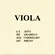 Encordoamento para Viola de Arco Mauro Calixto