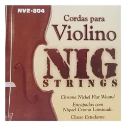 Encordoamento para Violino NIG Estudante NVE-804