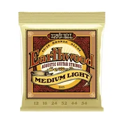 Encordoamento para Violão Aço Ernie Ball Earthwood 80/20 2003 (.012-.054)