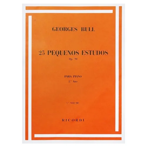 Método para Piano Burgmuller 18 Estudos Volume 2