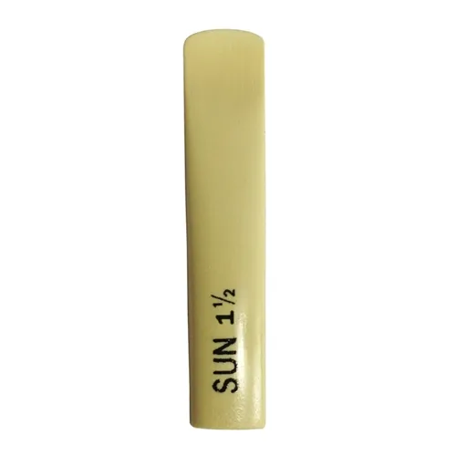 Palheta para Saxofone Soprano Sun Acrílica Número 1 1/2