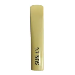 Palheta para Saxofone Soprano Sun Acrílica Número 1 1/2