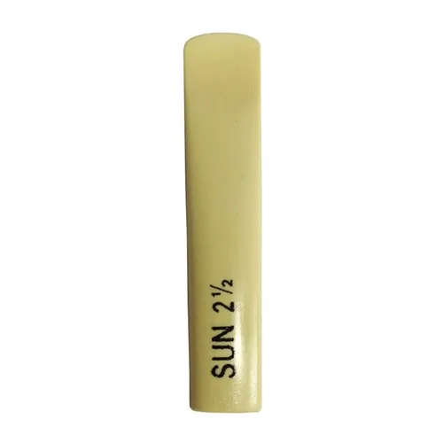 Palheta para Saxofone Soprano Sun Acrílica Número 2 1/2