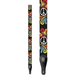 Correia para Violão/ Guitarra/ Baixo Basso DE-41 Pop Art Contracultura Anos 70