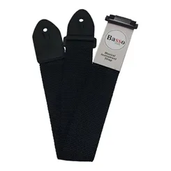 Correia para Violão/ Guitarra Basso NY 01 Nylon Preto
