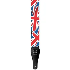 Correia para Violão/ Guitarra/ Baixo Basso SF-354 Pop Art Bandeira Reino Unido