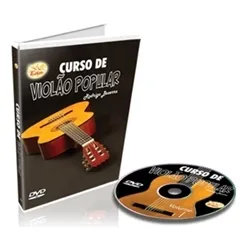DVD Curso de Violão Popular Volume 1 CVP1 Edon