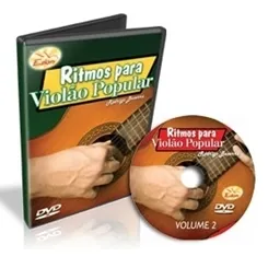 DVD Ritmos Violão Popular Volume 2 RV2 Edon