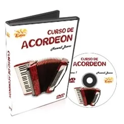DVD Curso de Acordeon Volume 1 CAC1 Edon