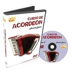 DVD Curso de Acordeon Volume 2 CAC2 Edon