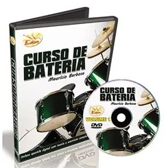 DVD Curso de Bateria Volume 1 CB1 Edon