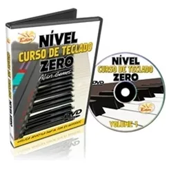 DVD Curso de Teclado Nivel Zero Volume 1 CTNZ1 Edon