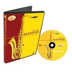 DVD Curso de Saxofone Volume 2 CSAX2 Edon