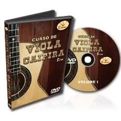 DVD Curso de Viola Caipira Volume 1 CVC1 Edon