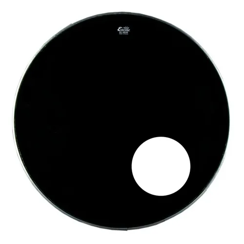 Pele 22" Resposta Remo-Encore Ebony EN-1022-ES com Furo