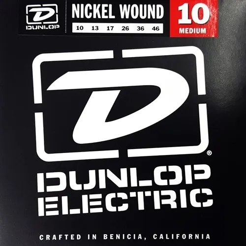 Encordoamento para Guitarra Dunlop (.010-.046) Medium Nickel