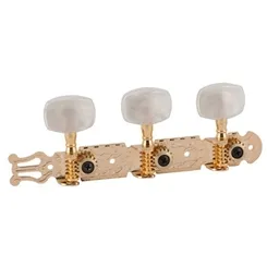 Tarraxa para Violão 3+3 Deval Pino Grosso 202G Dourado