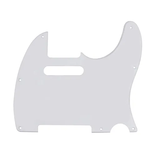 Escudo Para Guitarra Dolphin Telecaster Branco 1 Camada