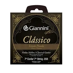 Corda Avulsa 7ª Si para Violão Nylon Giannini GENWPA7 (.058)