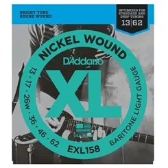 Encordoamento para Guitarra D'Addario EXL158 (.013-.062)