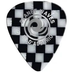 Palheta Planet Waves Checkerboard Celluloid Light .50MM