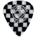 Palheta Planet Waves Checkerboard Celluloid Light .50MM