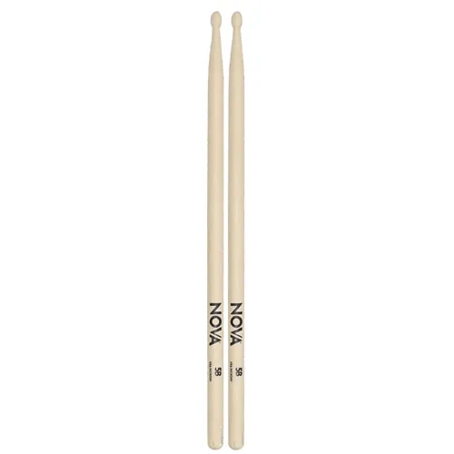Baqueta para Bateria Nova by Vic Firth 5B Ponta Madeira (Par)