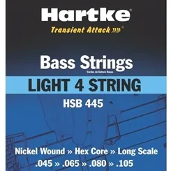 Encordoamento para Baixo 4 Cordas Hartke HSB-445 (.045 - .105)