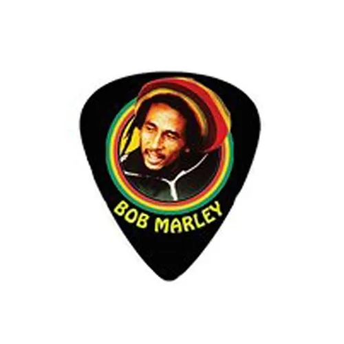 Palheta Dunlop Bob Marley Rasta Media