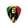 Palheta Dunlop Bob Marley Rasta Media