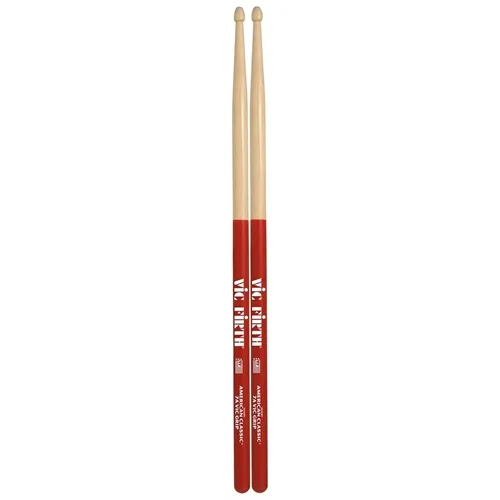 Baqueta para Bateria Vic Firth 7A Ponta Madeira com Vic Grip