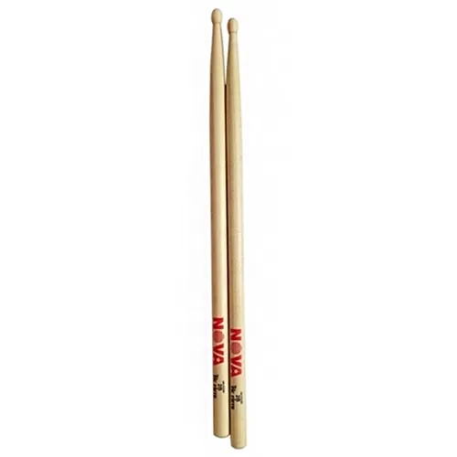 Baqueta para Bateria Nova by Vic Firth 2B Ponta Madeira (Par)