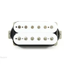 Captador para Guitarra Dolphin Duplo Braço 4 Fios Com Moldura Branco