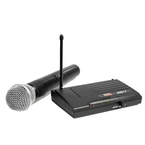 Microfone sem Fio (1 Mão) JWL U-8017