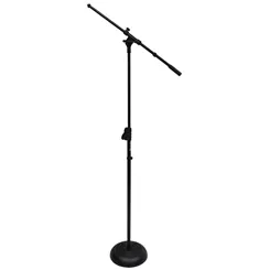 Pedestal para Microfone Saty PMG-BF Girafa Base Ferro