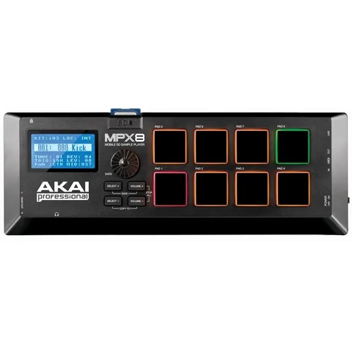 Controlador Akai MPX8