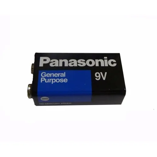 Bateria 9V Panasonic Zinco