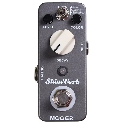 Pedal para Guitarra Mooer Shim Verb Digital Reverb