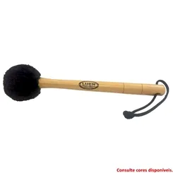 Baqueta para Bombo Luen 14009 Pelúcia Cabo Curto (Unitário)