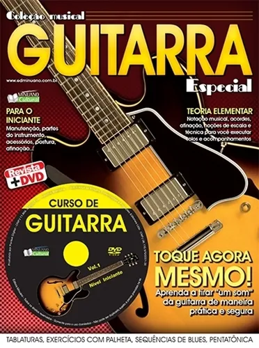Método para Guitarra Guitarra Especial Volume 1 Nível Iniciante