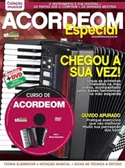 Método para Acordeon Acordeon Especial Volume 1 Nível Iniciante com DVD