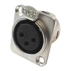 Plug XLR Fêmea Tomada Wire Conex WC823