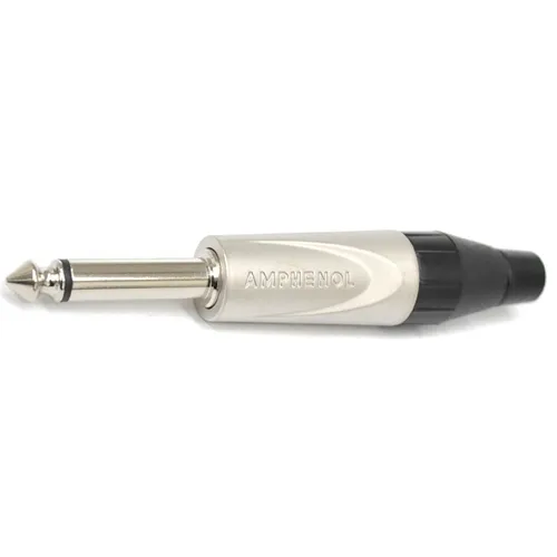 Plug P-10 Mono Amphenol TM2P Silver com Prensa Cabo