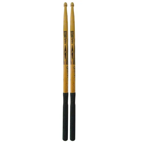 Baqueta para Bateria Alba 5A Equilibrium Jatai Emborrachada PT