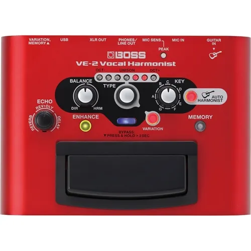 Pedal para Voz Boss VE-2