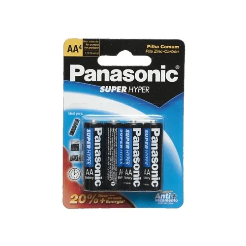 Pilha Pequena Panasonic UM-3SHS com 4